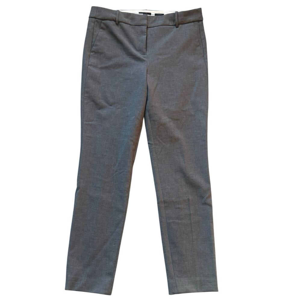NWT J. Crew Gray Bi-Stretch Slim Cameron Crop Pant - Size 12